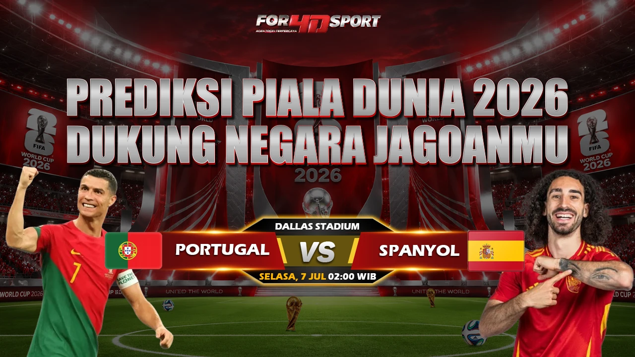 PREDIKSI PIALA DUNIA PORTUGAL VS SPANYOL